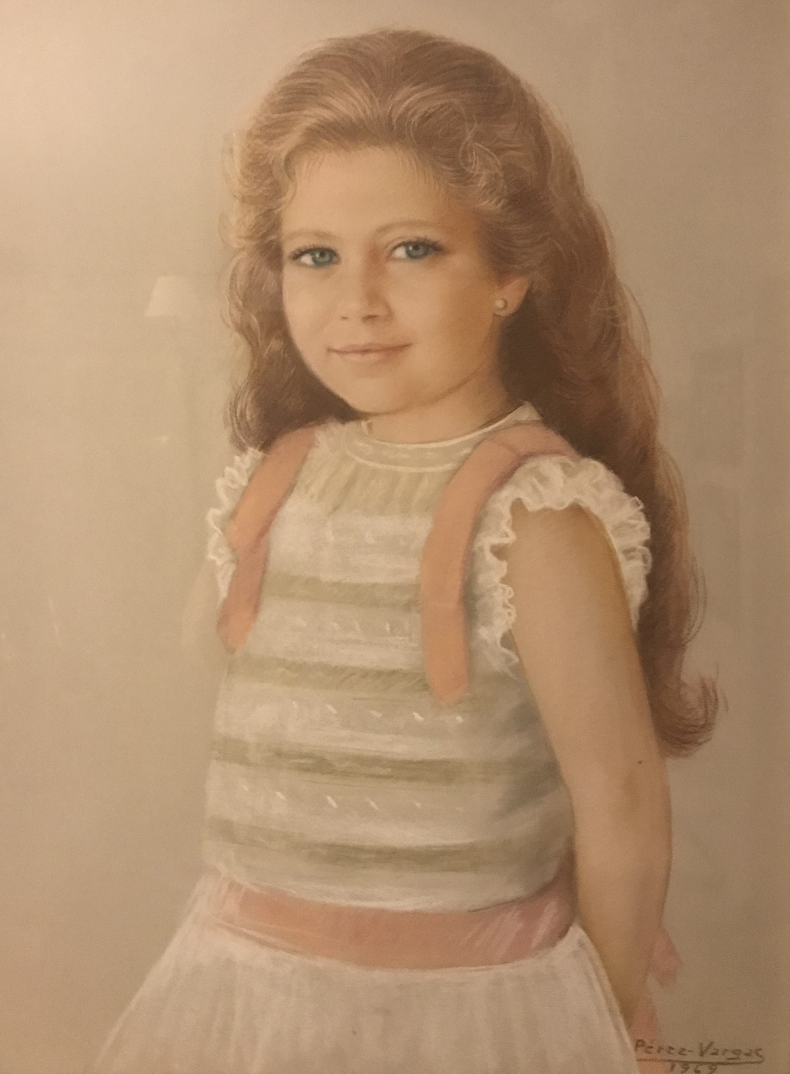 Retrato realizado en 1969 en Cádiz
